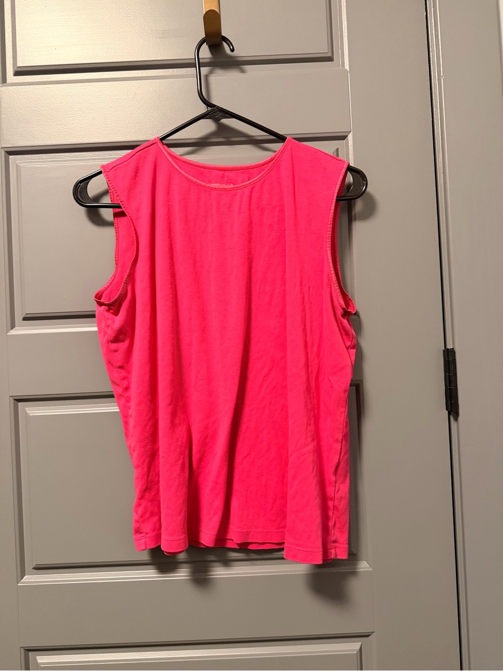 Christopher & Banks Women's Sleeveless Pink Layering Top XL
